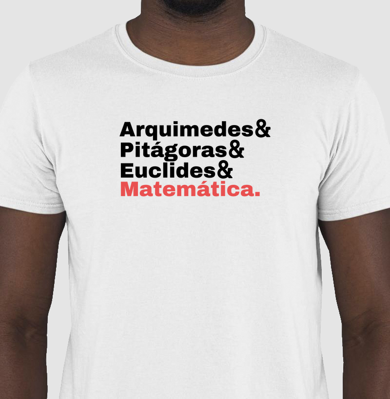 Matemáticos da Antiguidade II - Camiseta
