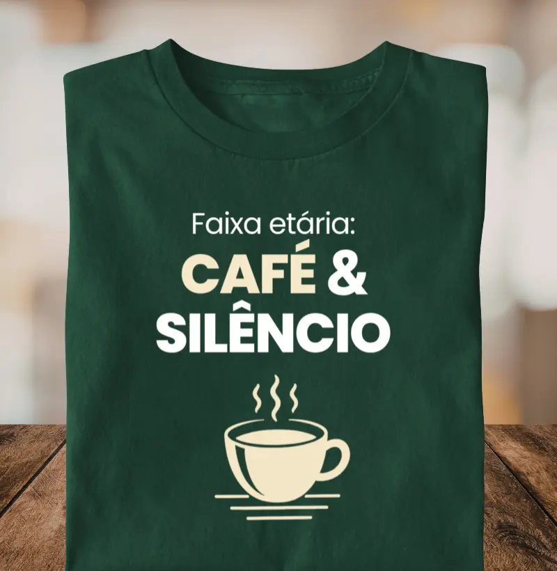 Faixa etária: Café & Silêncio