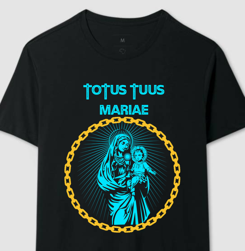 TOTUS TUUS Cadeia Dourada