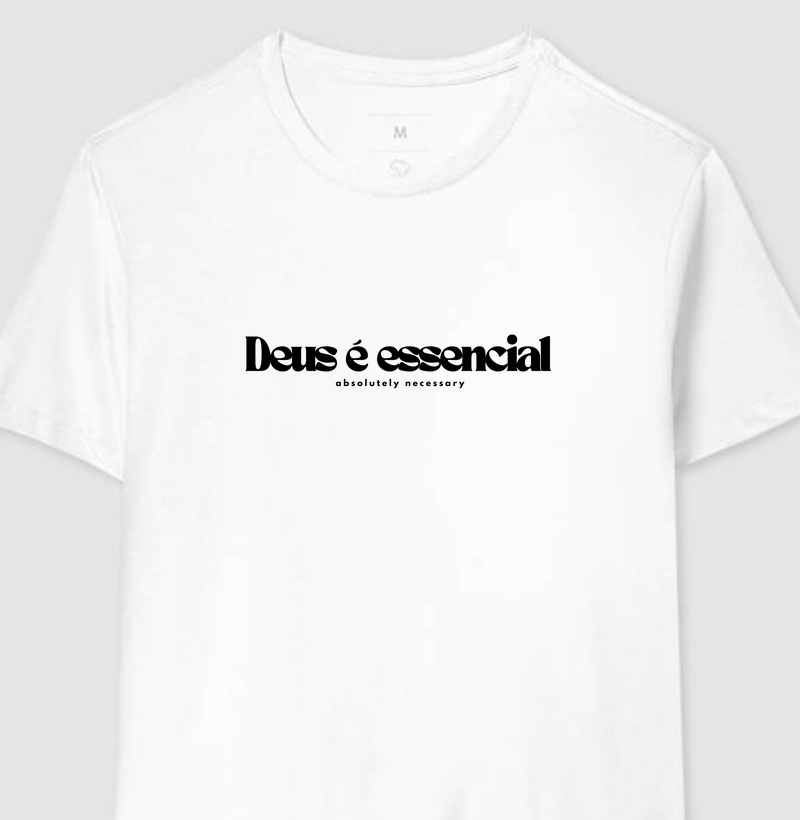 Deus é essencial...