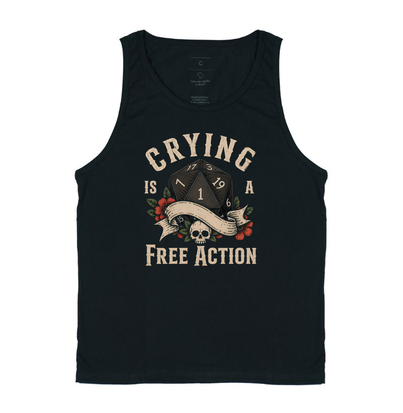 Crying is a Free Action