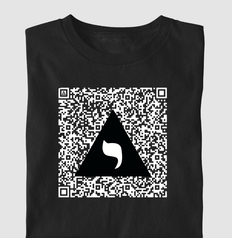 Camiseta QR Bode 2 - Mr. GADU - Preta