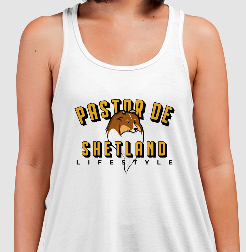 Rosto Pastor de Shetland