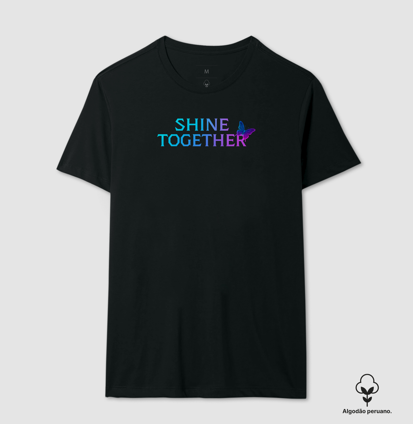Camiseta Algodão Peruano Shine Together