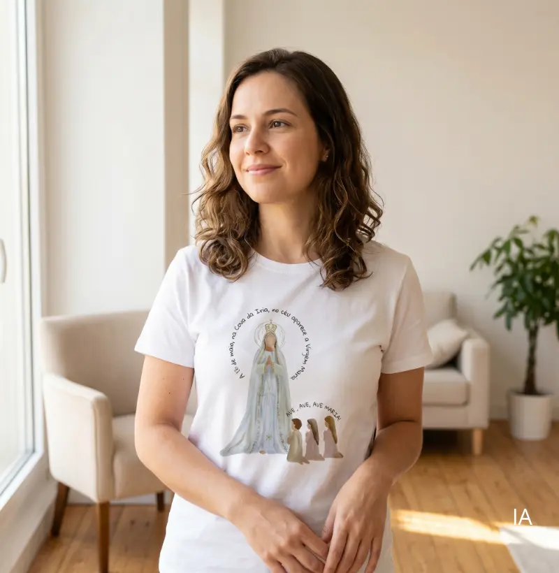 Nossa Senhora de Fátima e os Pastorinhos