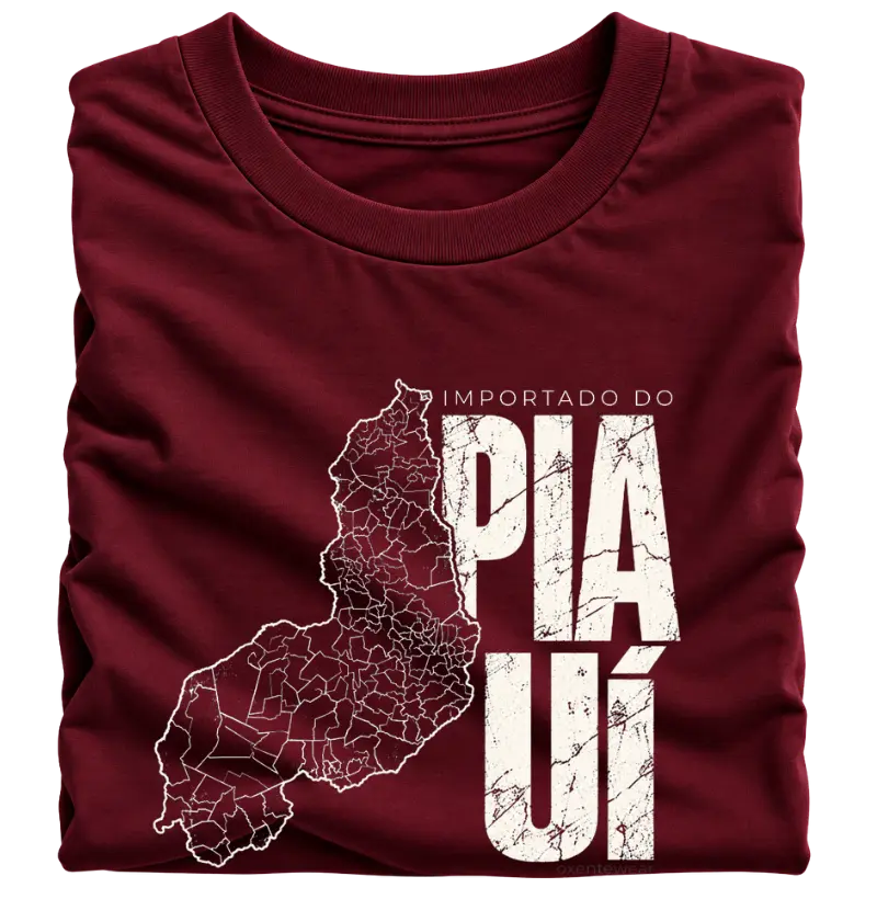 Camiseta Importado do Piaui | OxenteWear - Camiseta