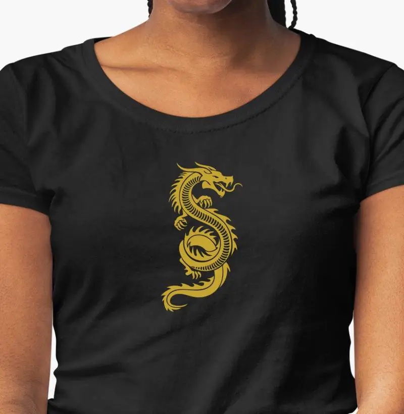 Camisa Feminina Dragão Chinês 2