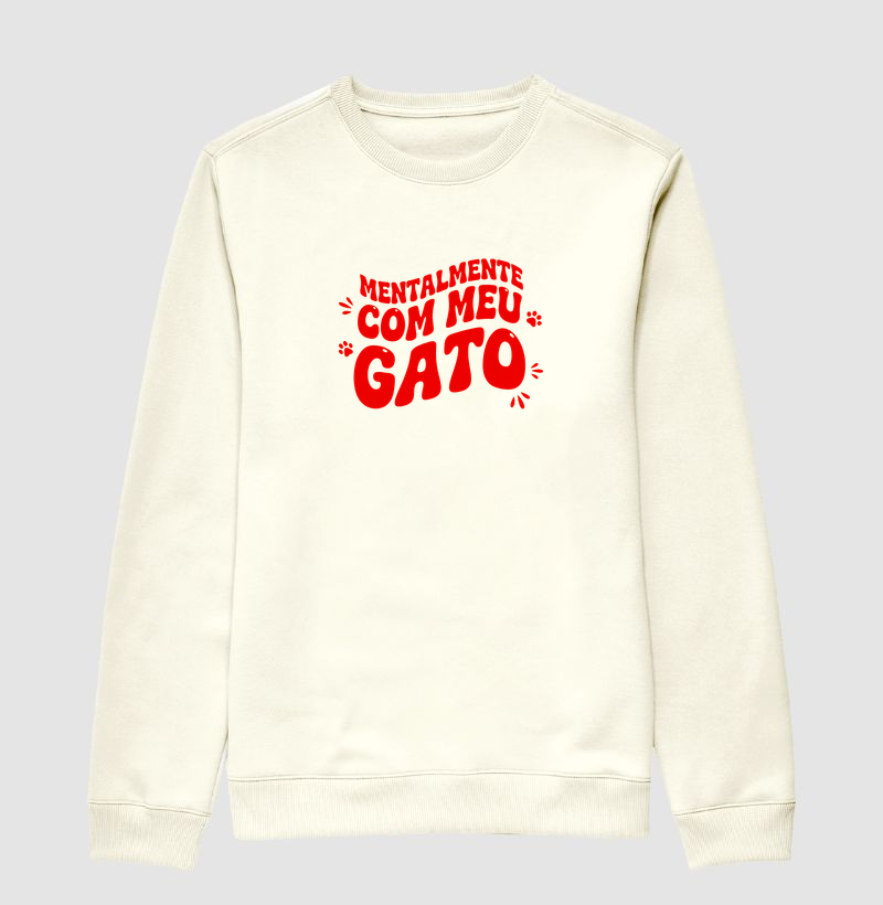 Mentalmente com meu gato