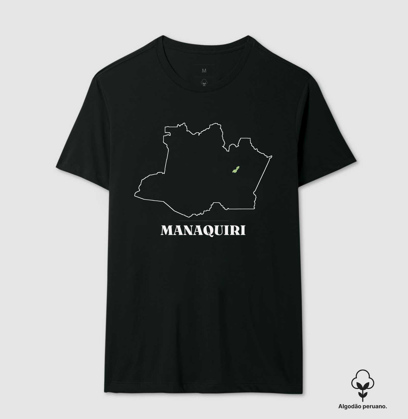 Manaquiri | Traço AM - Camiseta Algodão Peruano