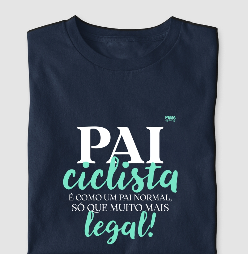 Pai ciclista é como um pai normal, só que muito mais legal