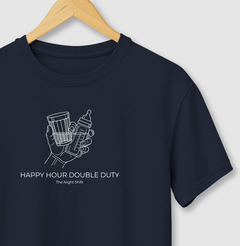 Camiseta Happy Hour Double Duty