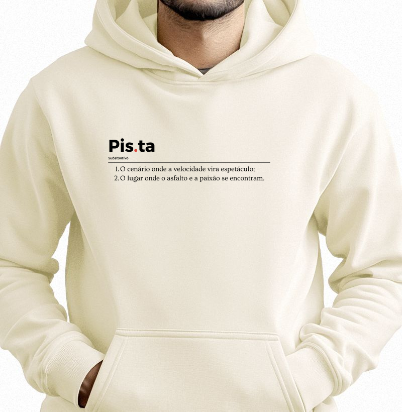 Hoodie Moletom - Pista