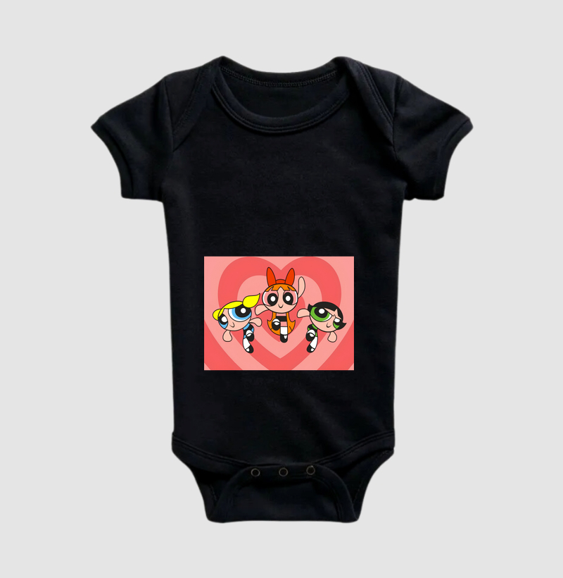 Camisa das meninas Super Poderosas
