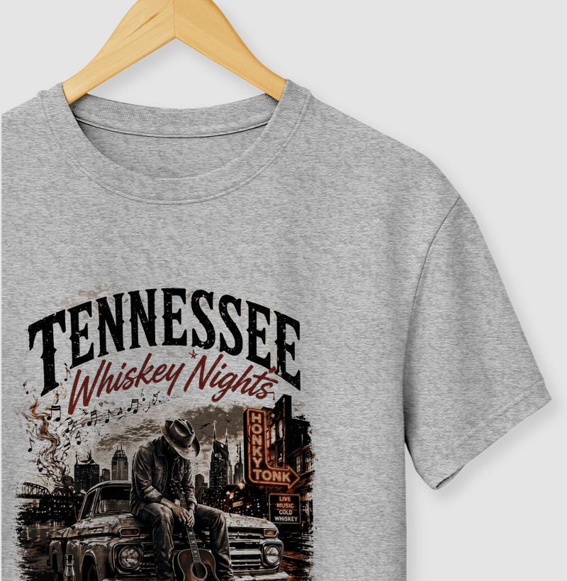 Camiseta Tennessee Whiskey Nights