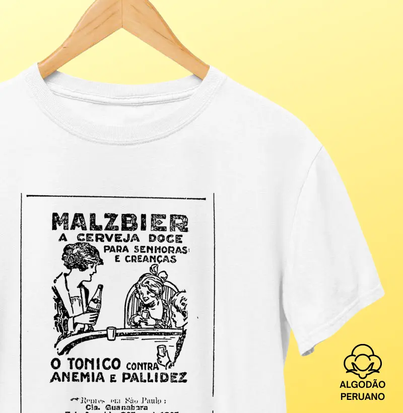 Malzbier - Camiseta Algodão Peruano