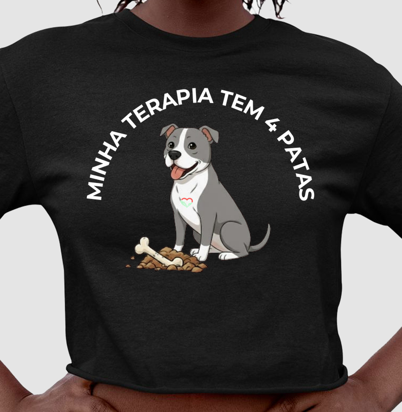 PIT BULL TERAPIA Cropped