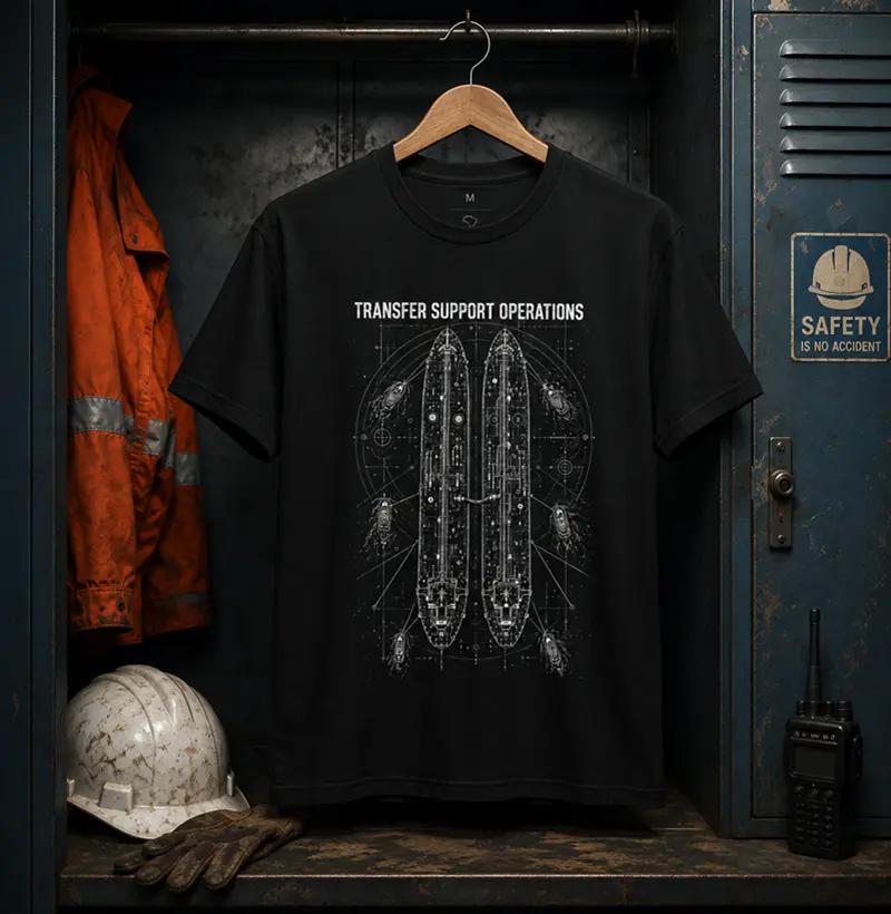 Transfer Support Operations Ship to Ship Tech - Camiseta