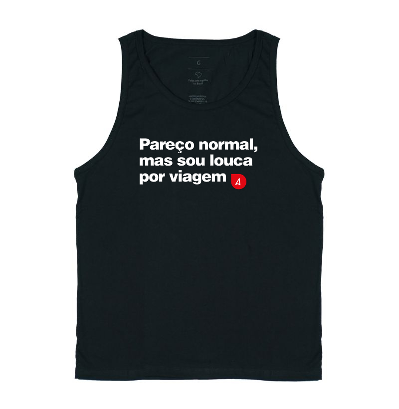 Pareço normal, mas sou louca por viagem