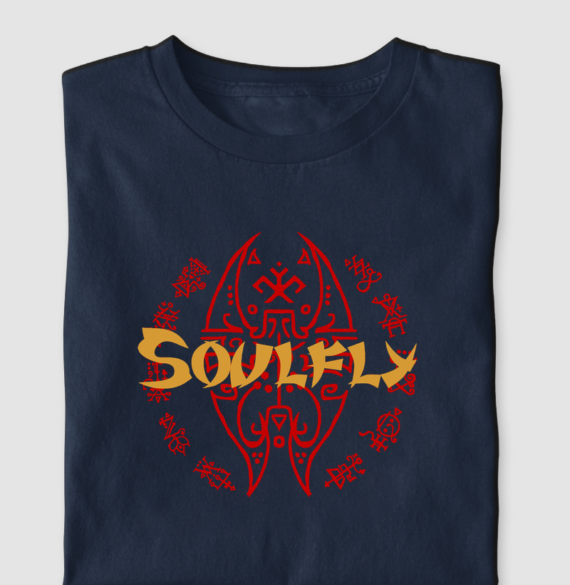 Camiseta Básica - Soulfly