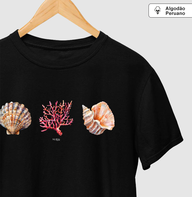 Trio do Mar - Camiseta Algodão Peruano