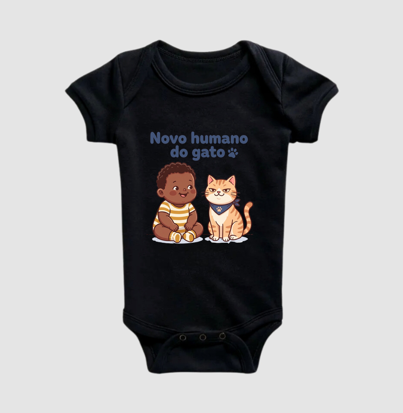 Novo humano do gato