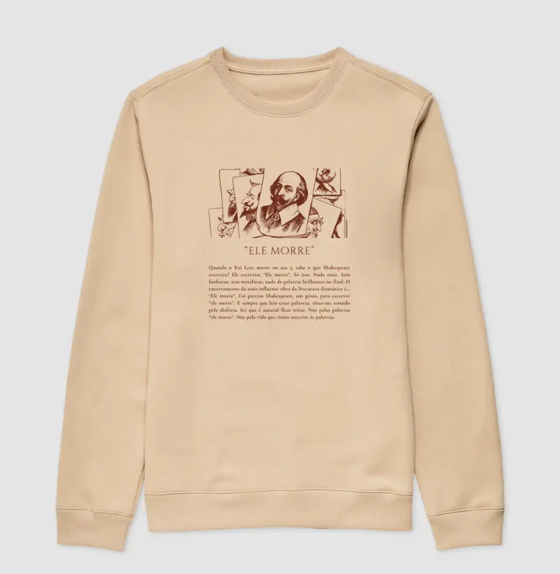 Suéter Moletom ELE MORRE Matutaremos