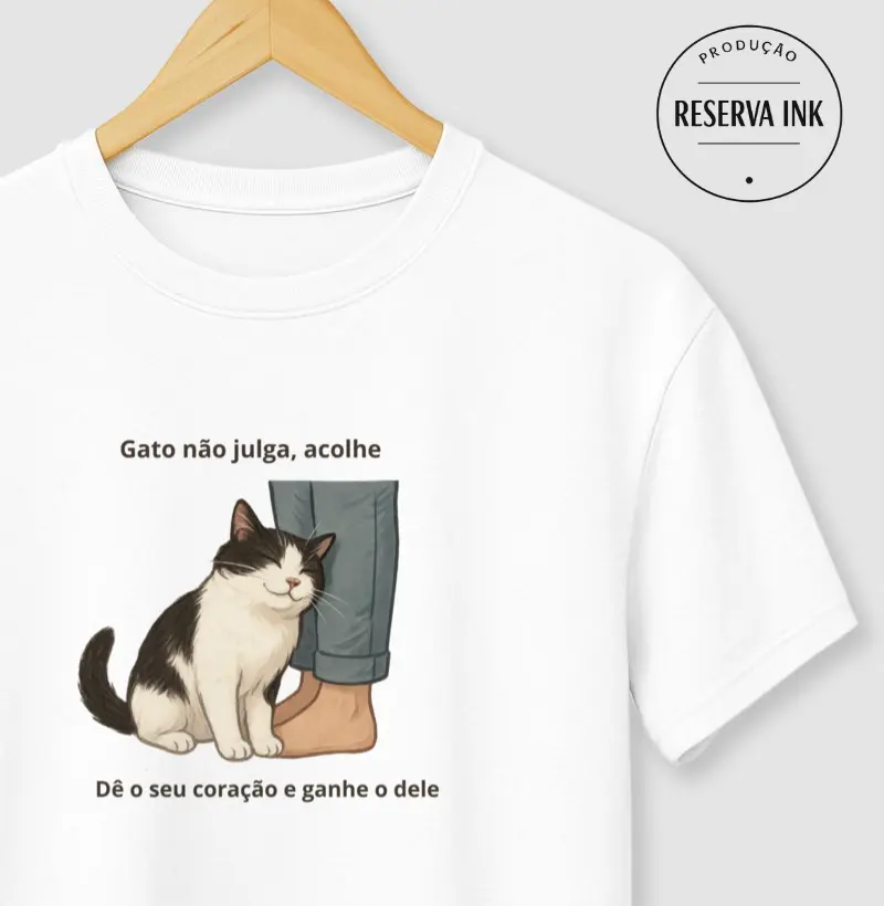 Gato Não Julga - Acolhe