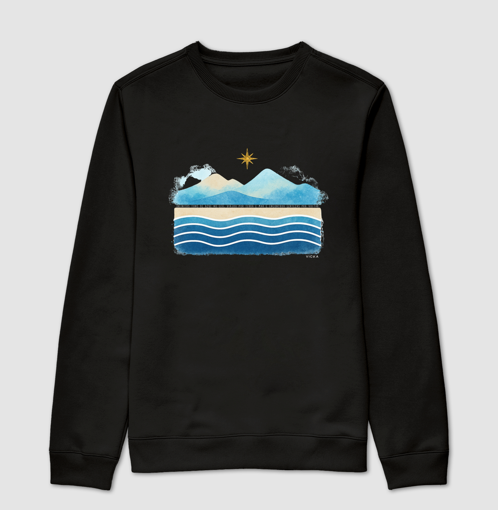 Tons de azul - Natureza selvagem 