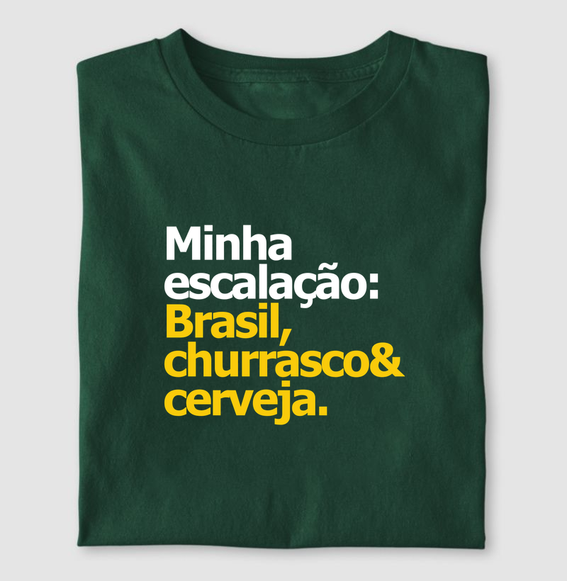 Minha escalação