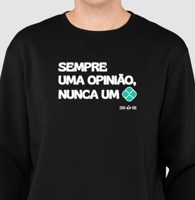 Sempre uma opinião, nunca um PIX