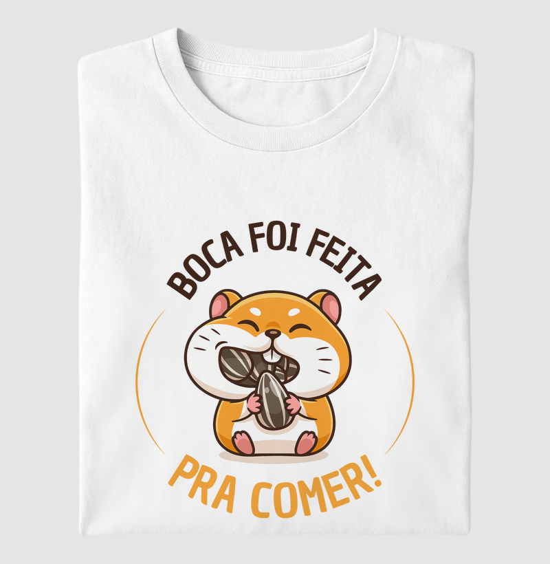 Boca foi feita pra comer