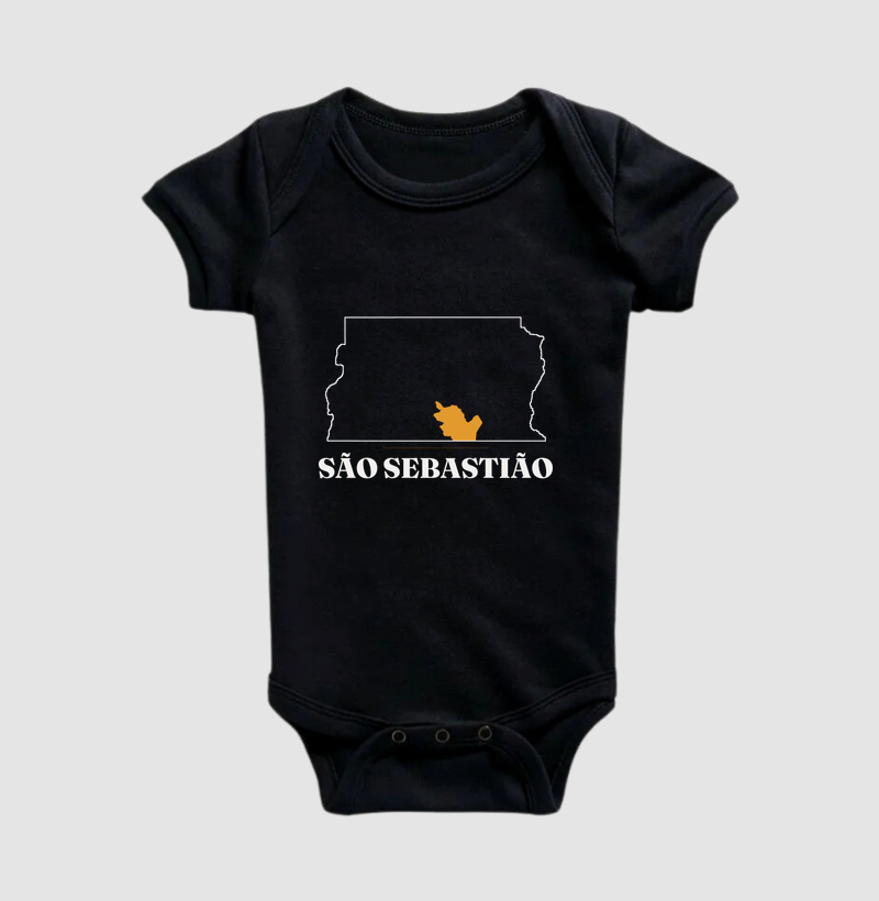 São Sebastião | Traço DF - Body Infantil