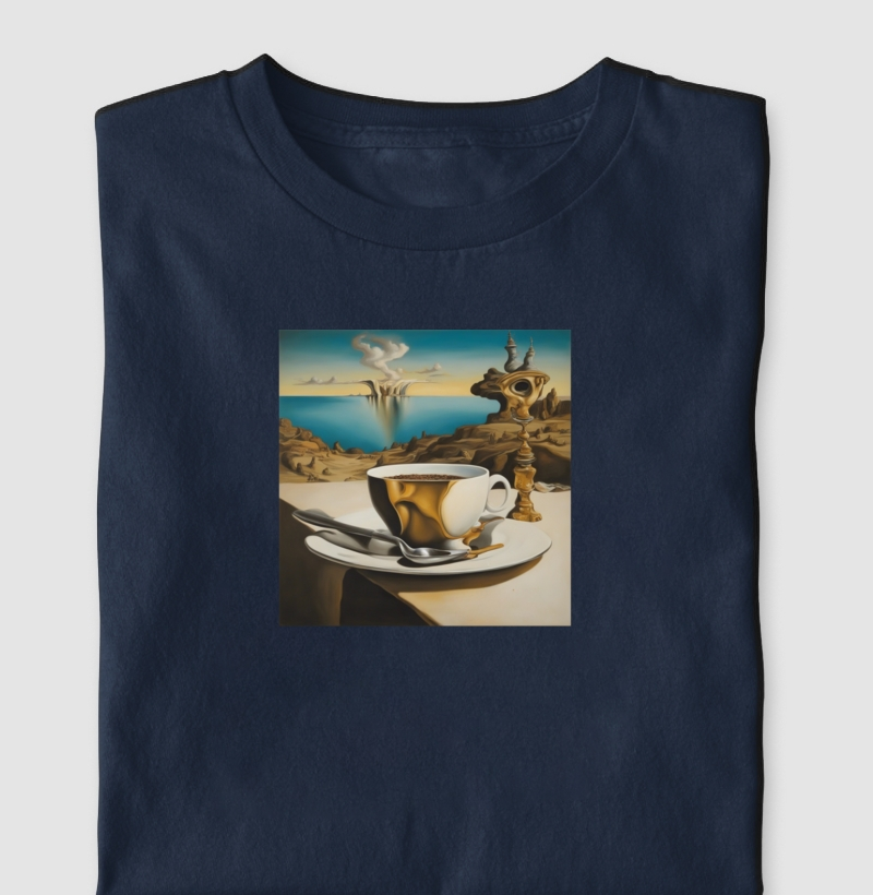 Camiseta Arte Dali Algodão Nacional