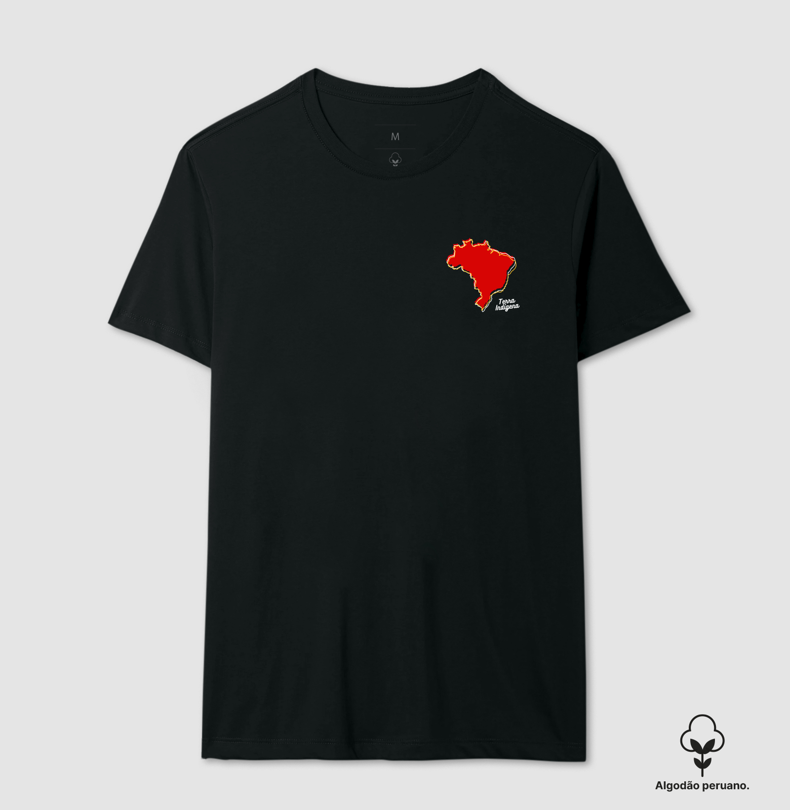 Terra Indígena - Camiseta Algodão Peruano