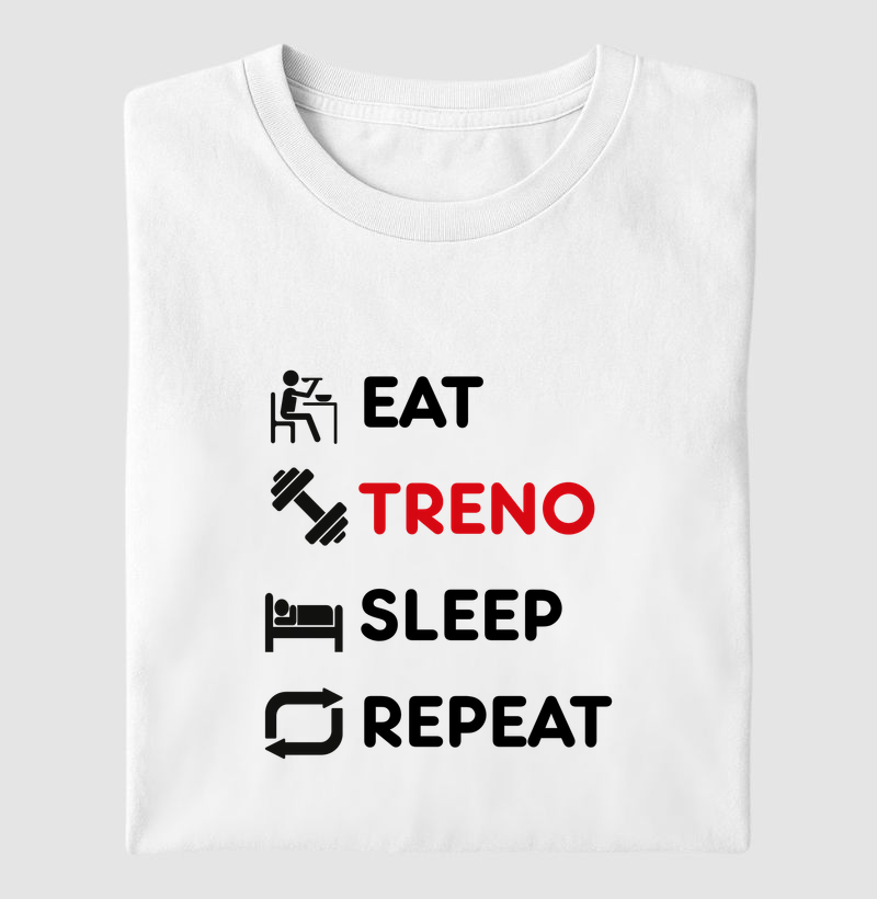 CAMISETA FRASE TRENO - MOTIVACIONAL