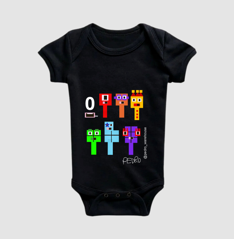 Turma dos números do 0 até o 6