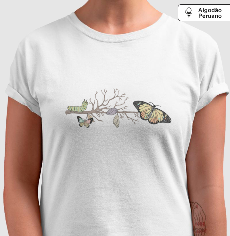 Camiseta Algodão Peruano - Fases