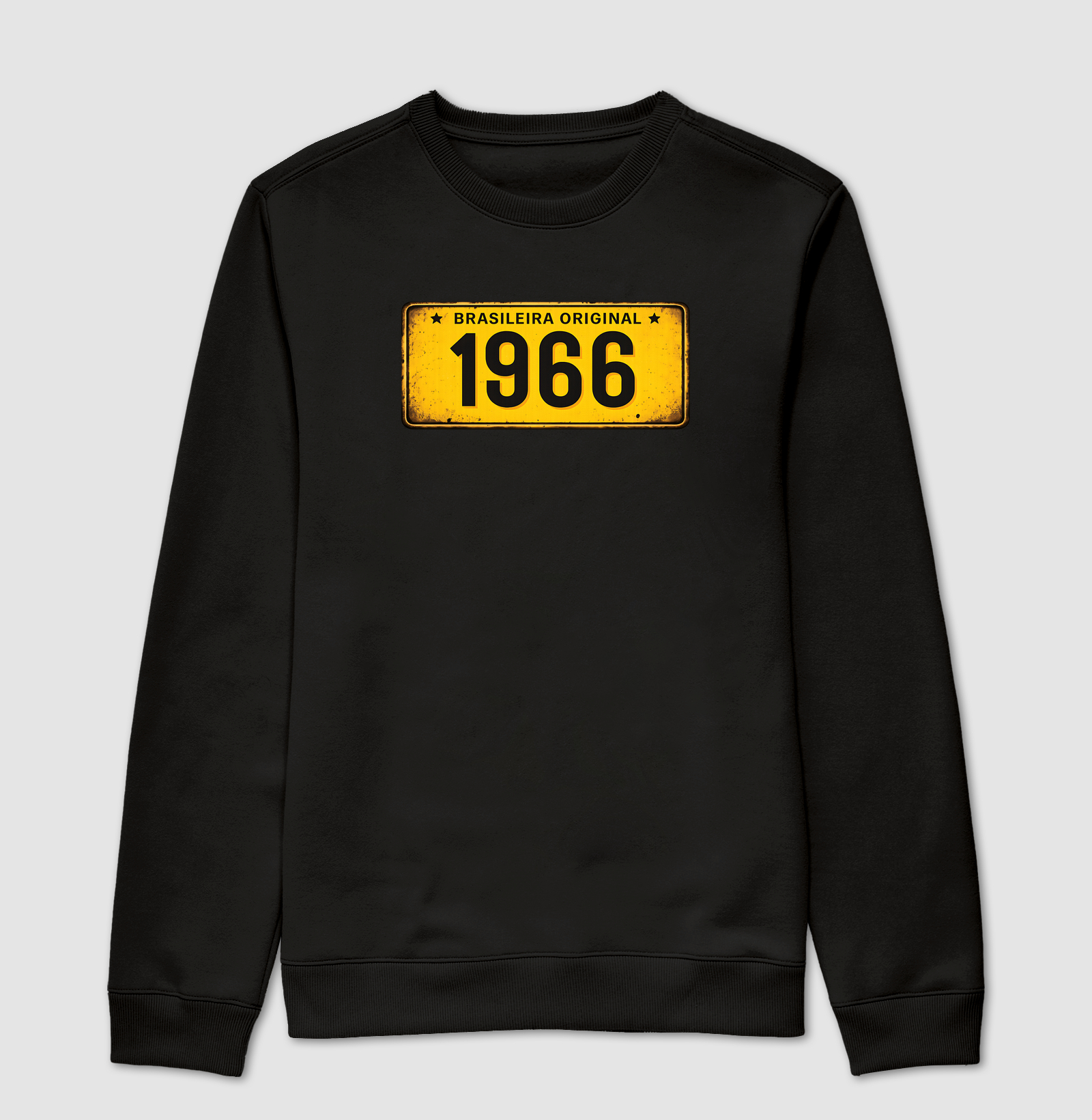 BRASILEIRA PLACA ANTIGA 1966