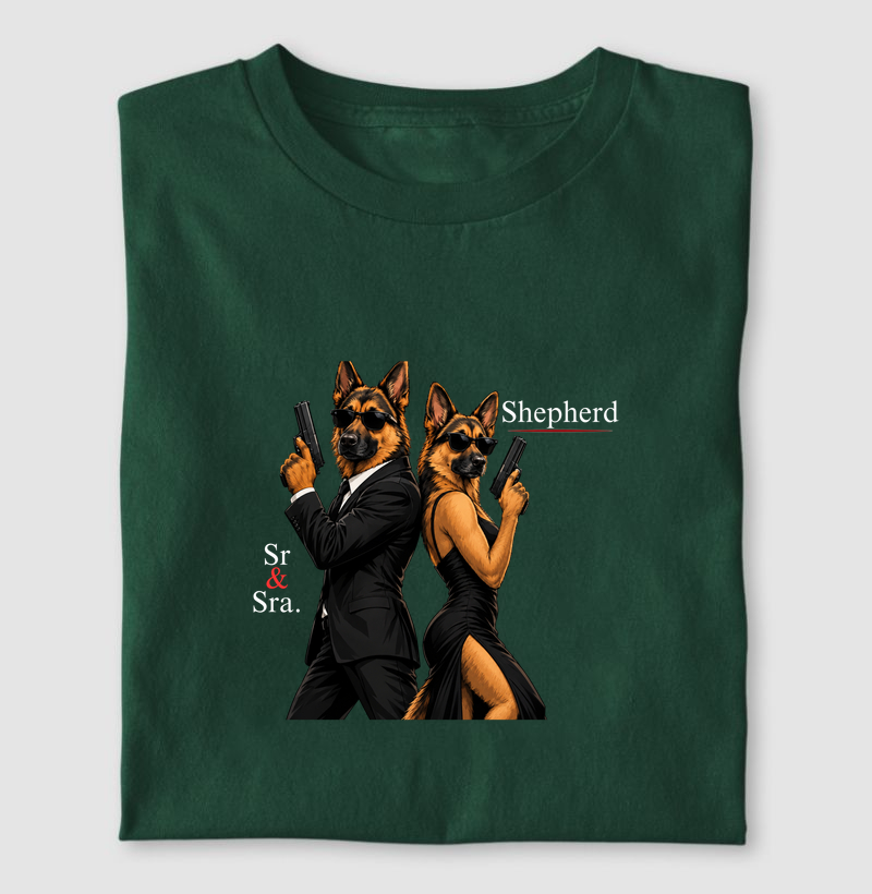 Sr. Sra Shepherd - Camiseta