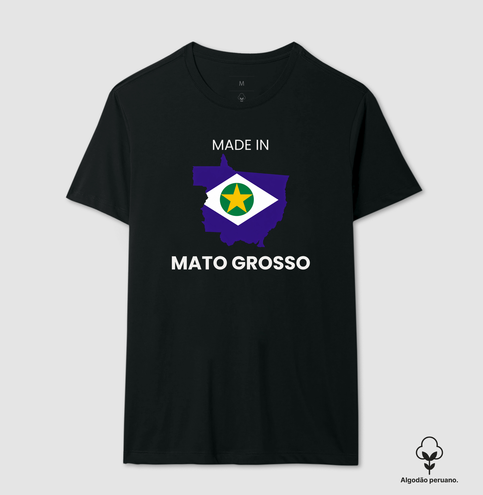 Made In Mato Grosso - Camiseta Algodão Peruano