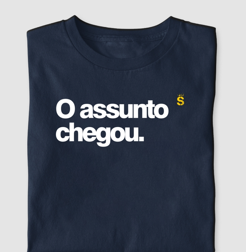 O assunto chegou