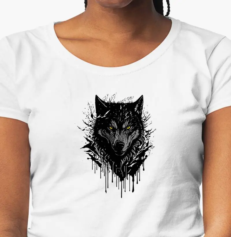 Camisa Feminina Lobo P