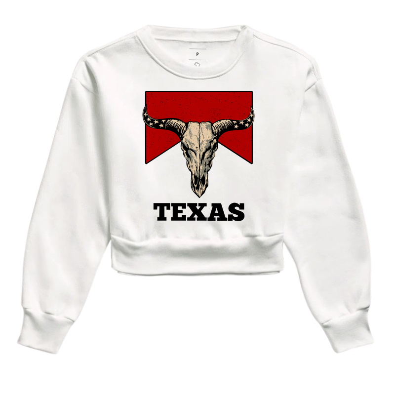 Cropped Moletom Country Texas Magnata556