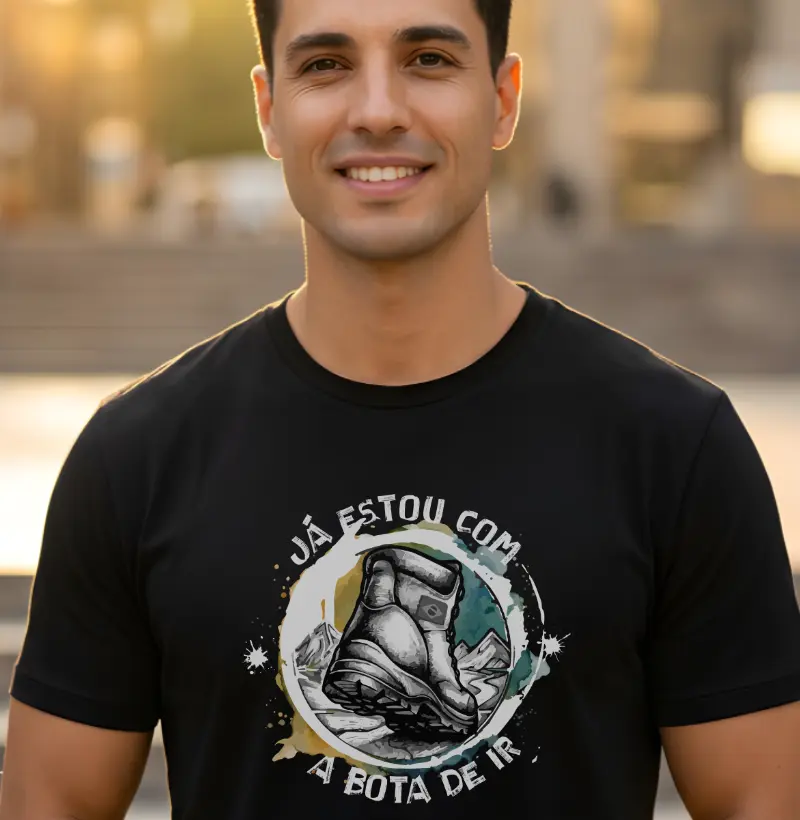 Camiseta Pronto pra Tudo | Já Estou com a Bota de Ir