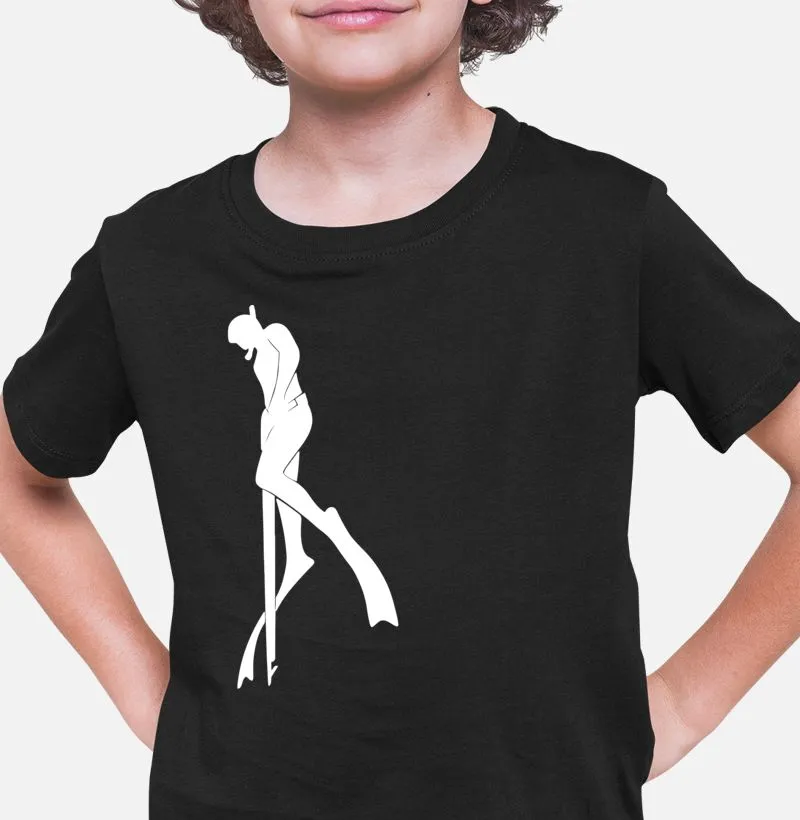 Camisa Infantil Pesca Sub Mergulhador