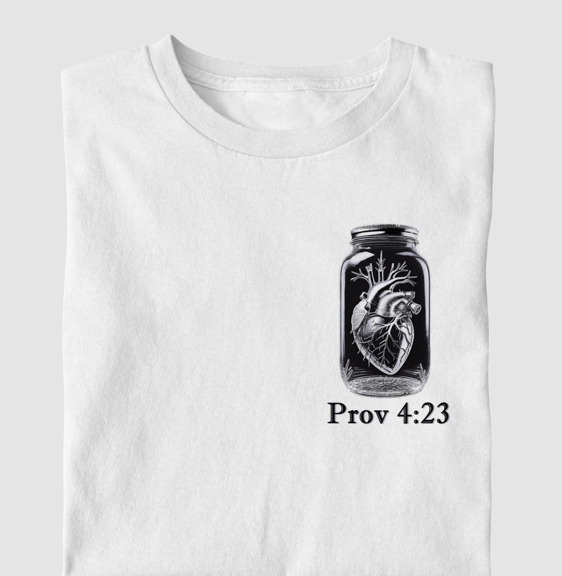 Camiseta - Provérbios 4:23
