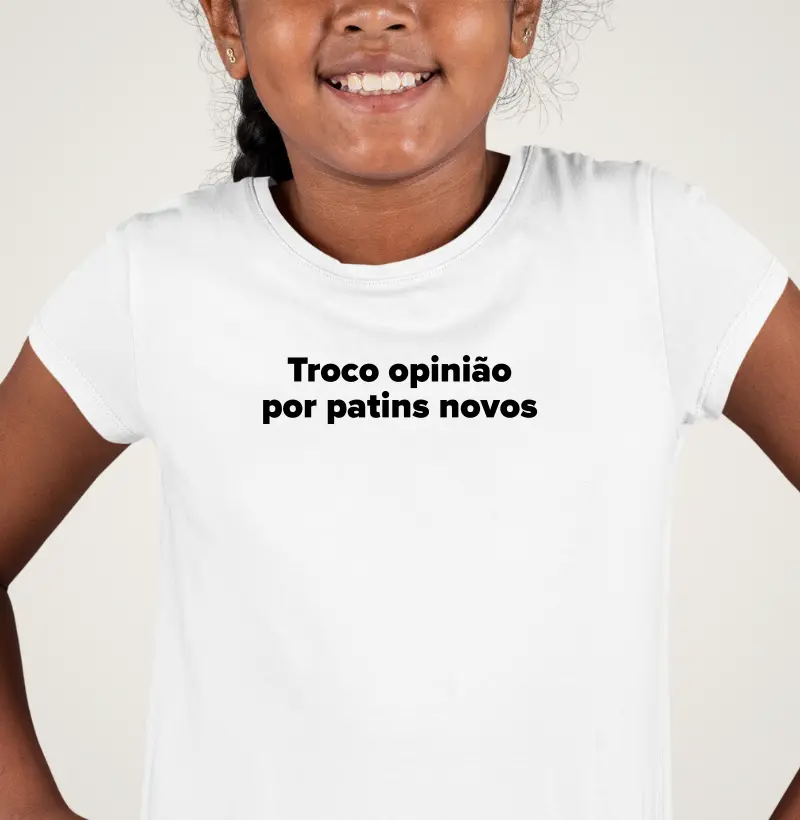 Troco opinião por patins