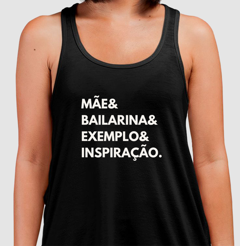 Mãe, bailarina, exemplo, inspiração