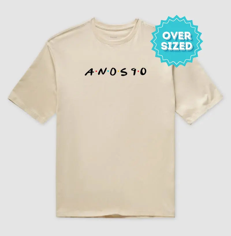 Anos 90 (Friends) | Oversized