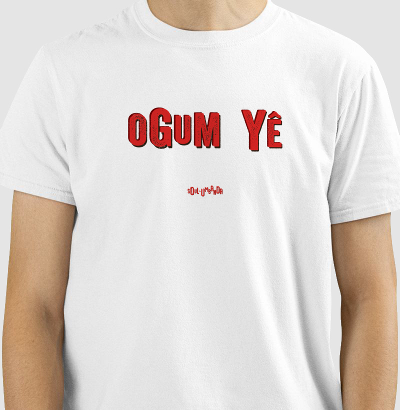 camiseta OGUM saudação masculina